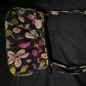 Vera Bradley RETIRED plum petals purse